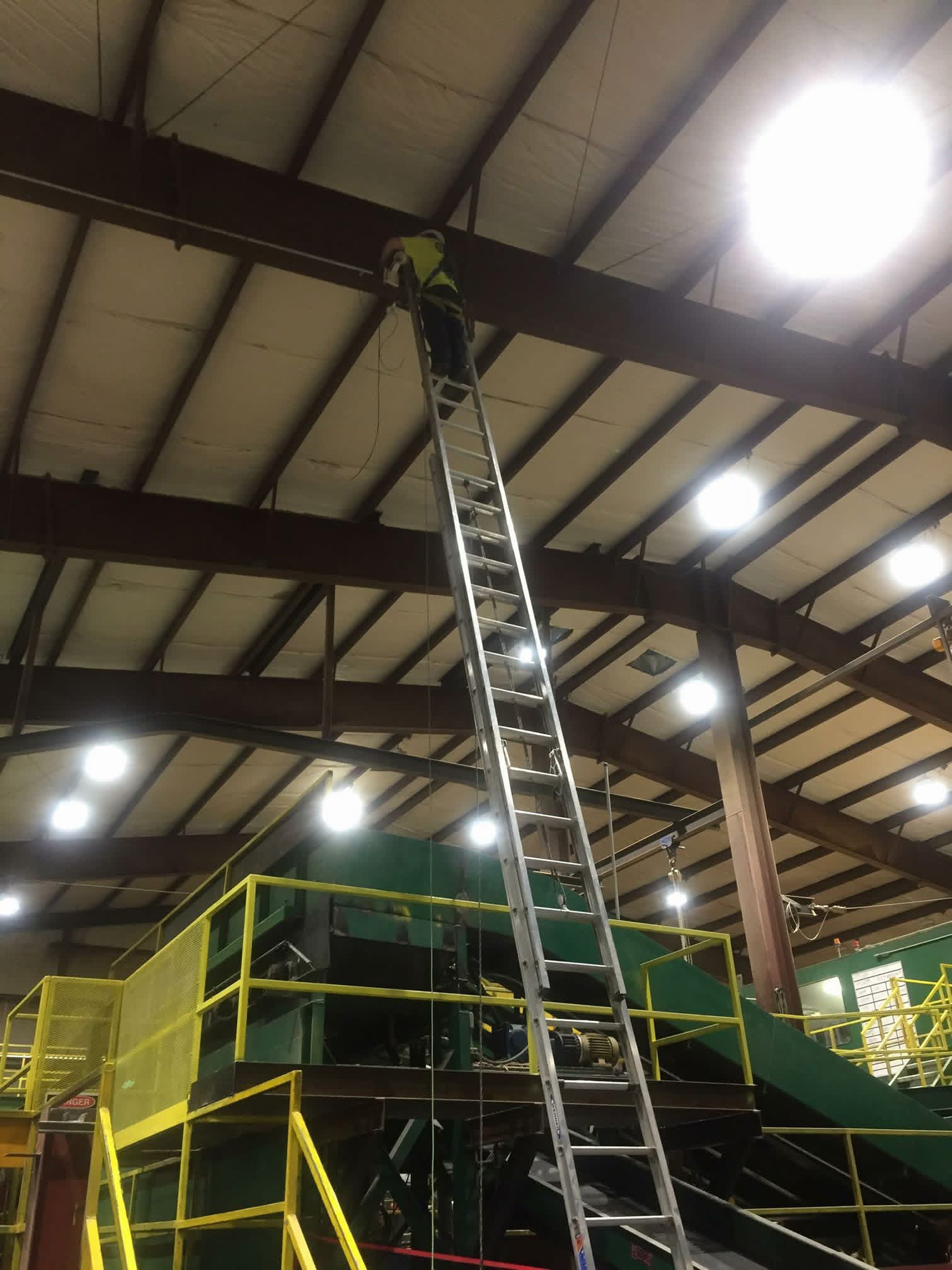 Full Warehouse Lighting Rewire